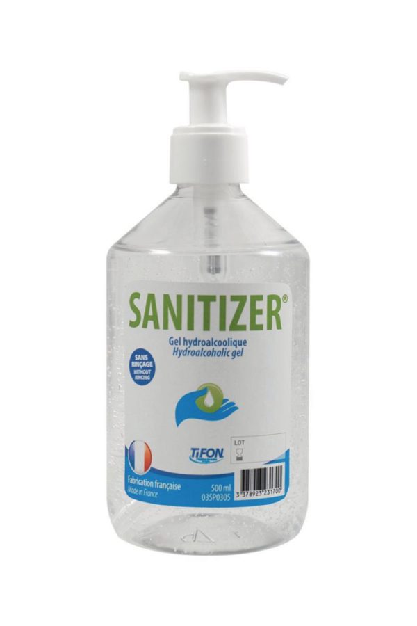 Le gel hydroalcoolique (500ml)