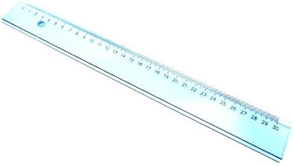 Règle en plastique (30 cm)